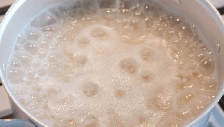 agua de cocción de arroz
