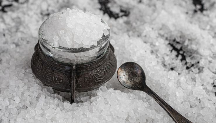 sal gruesa para la casa