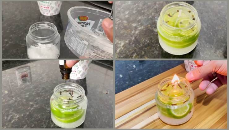 Cómo hacer la vela que no deja de oler