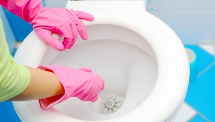 Limpia el baño