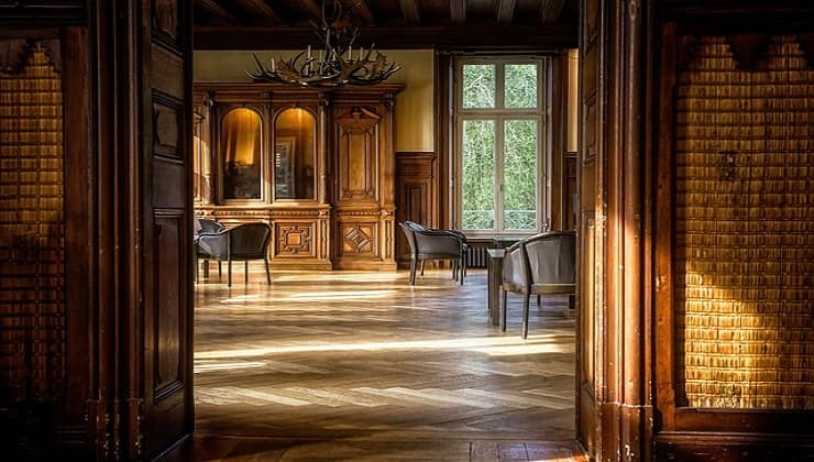 Suelos de parquet pulidos