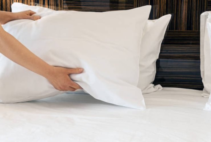 almohadas limpias