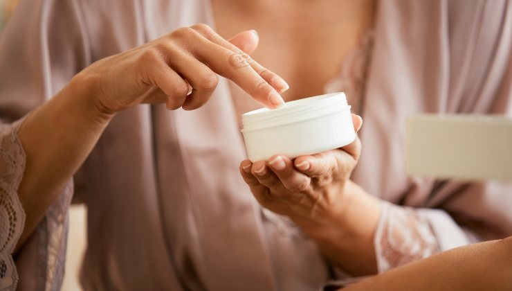 Crema para la piel blanca
