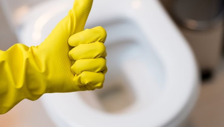 Limpiador de baño de bricolaje