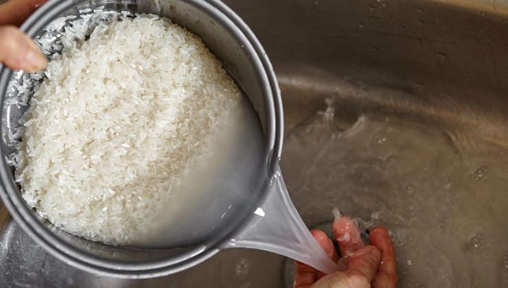 agua de arroz