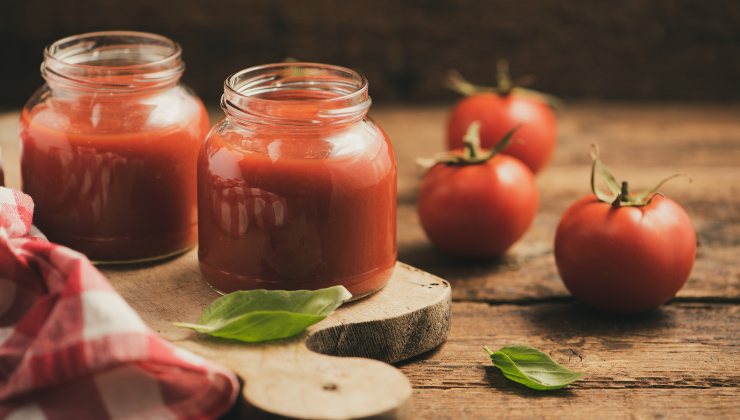 Pure de tomate