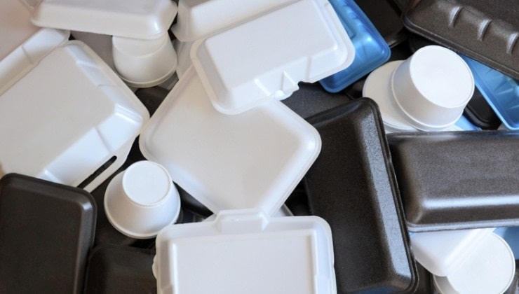 cajas de espuma de poliestireno