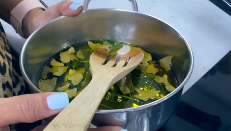 Receta con orégano y aceite de laurel