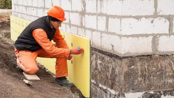 Poliestireno en construcción
