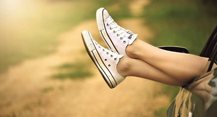 absorbente en los zapatos
