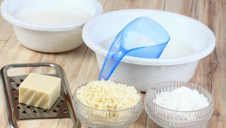 Detergente para ropa casero