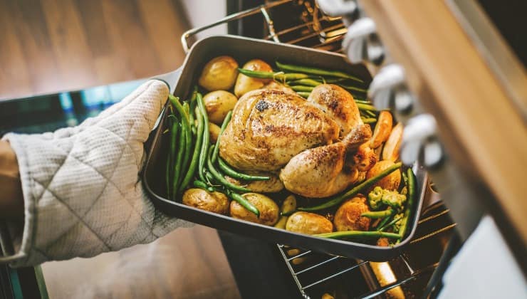 Pollo al horno