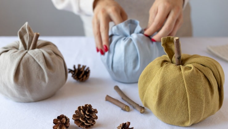 Calabazas de tela