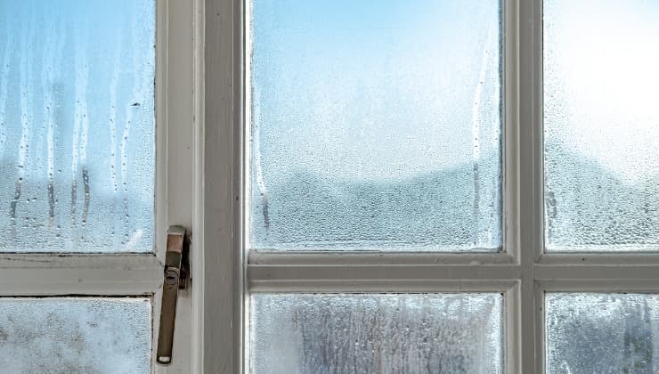 Condensación en las ventanas
