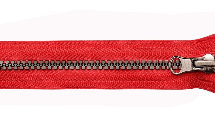 Cremallera roja