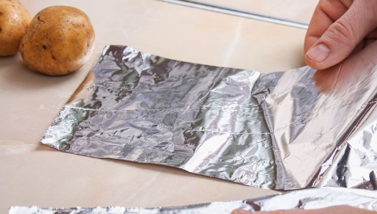 papel de aluminio para cocinar