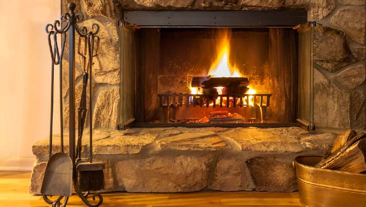 chimenea casera