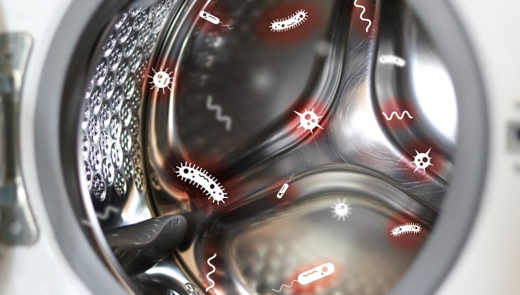 Bacterias en la lavadora