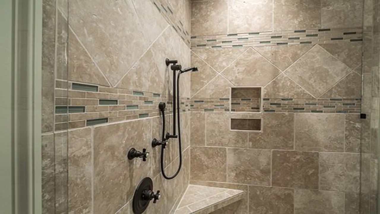 azulejos de la ducha