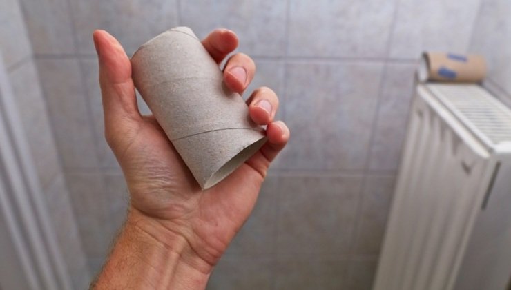 Reutilizar rollo de papel higiénico