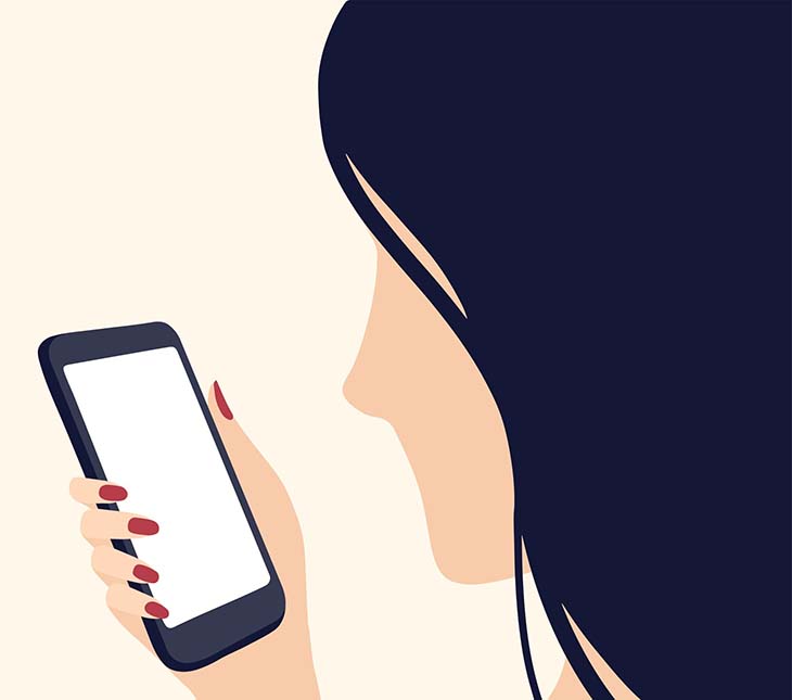 usar teléfono inteligente