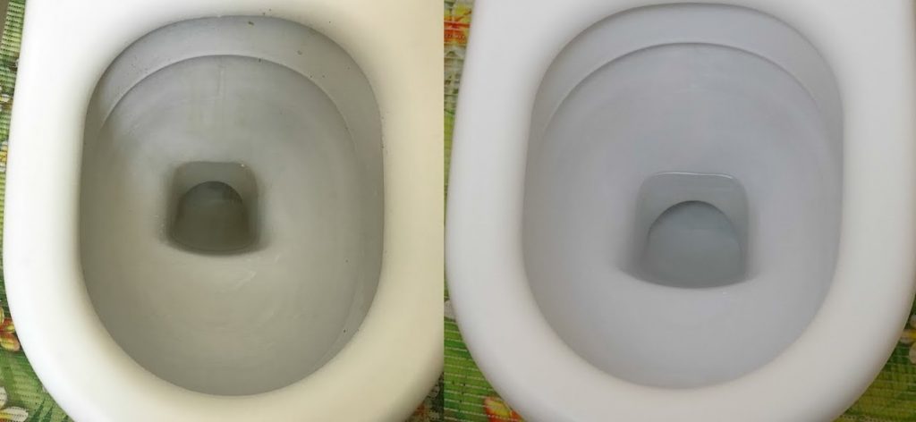 ¿Asiento del tazón amarillento? 2 ingredientes son suficientes para que quede blanco y brillante – Mis Consejos Jardinería