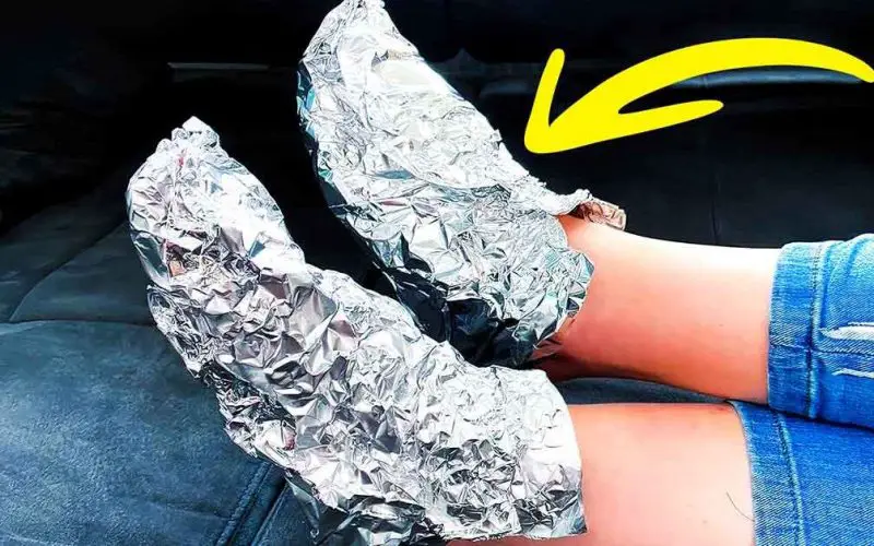 ¿Por qué es inteligente envolver los pies en papel de aluminio? – Mis Consejos Jardinería