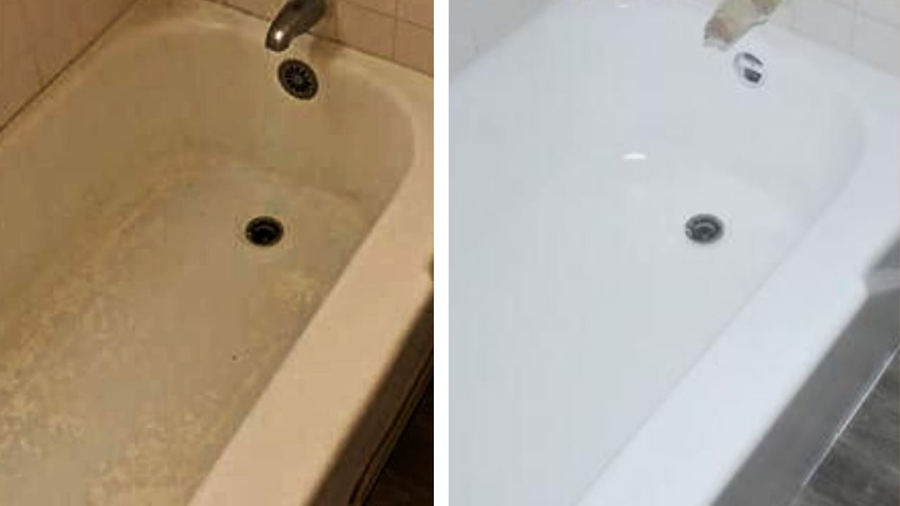 Bañera sucia