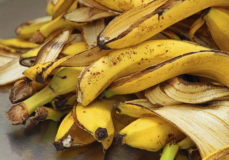 Cáscaras de bananas