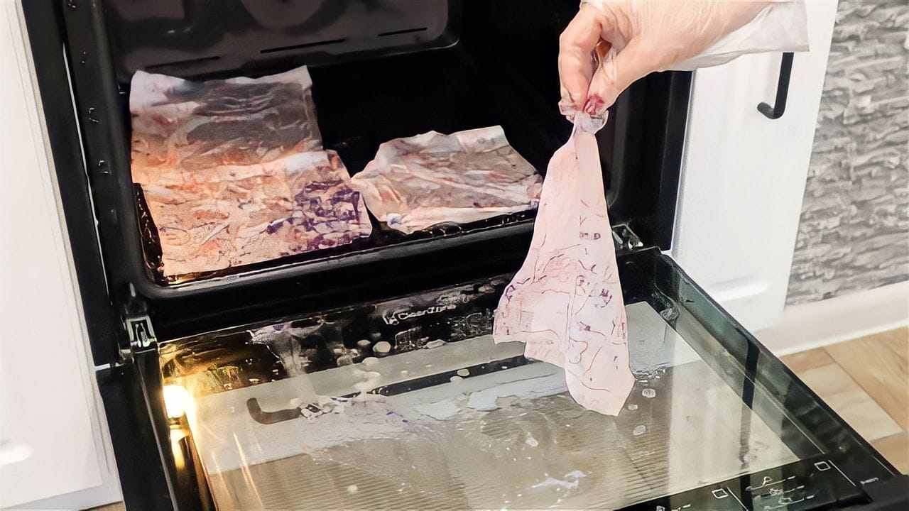 Horno limpio y reluciente