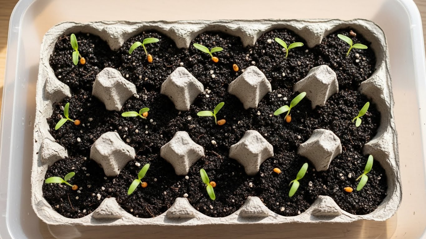 How to Plant Carrots in Egg Trays (And Get Faster, Stronger Sprouts!)