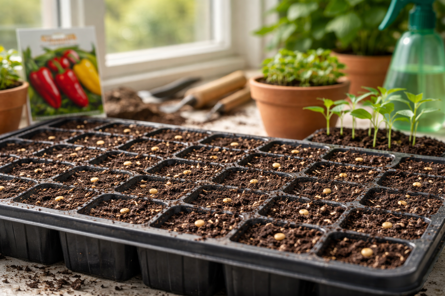 How to Sow Pepper Seeds the Right Way