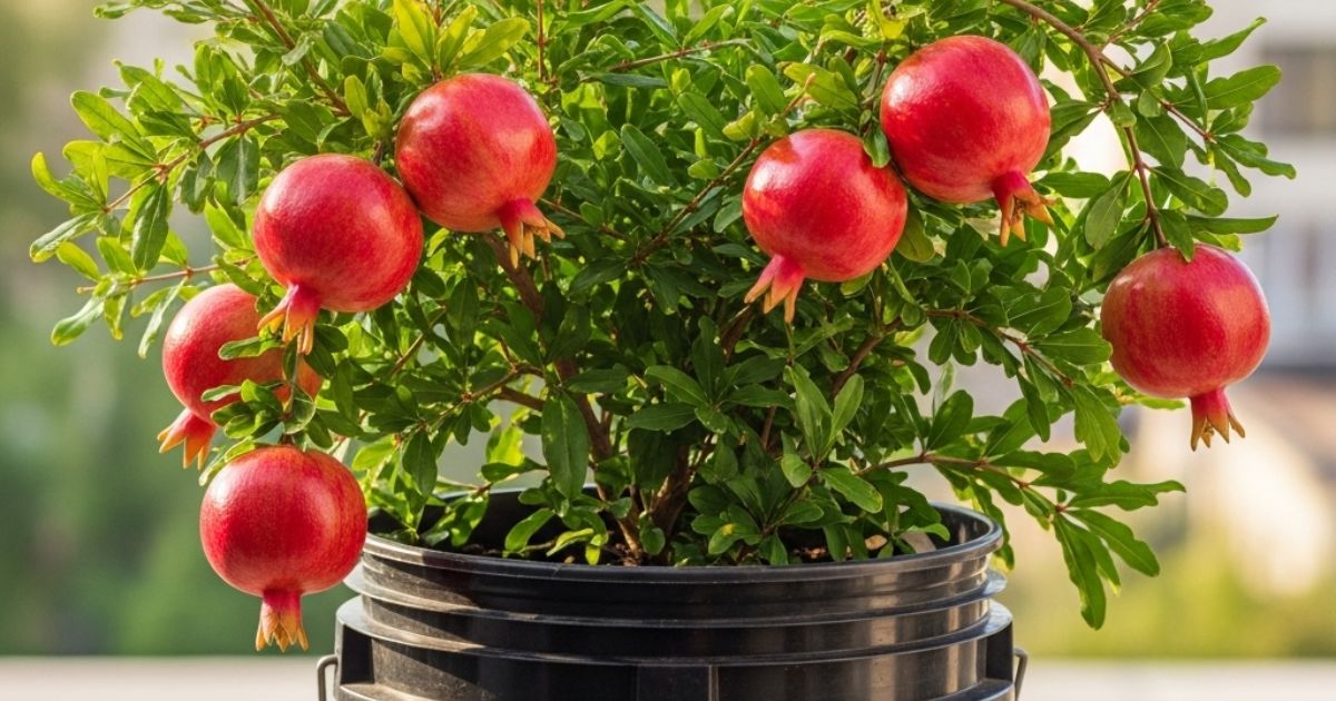 How to Successfully Grow Pomegranates in Buckets