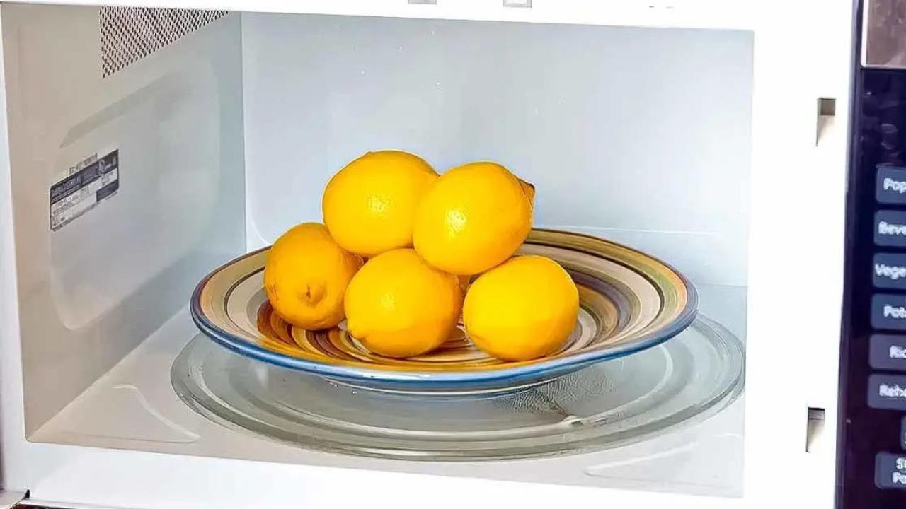 limones en el microondas