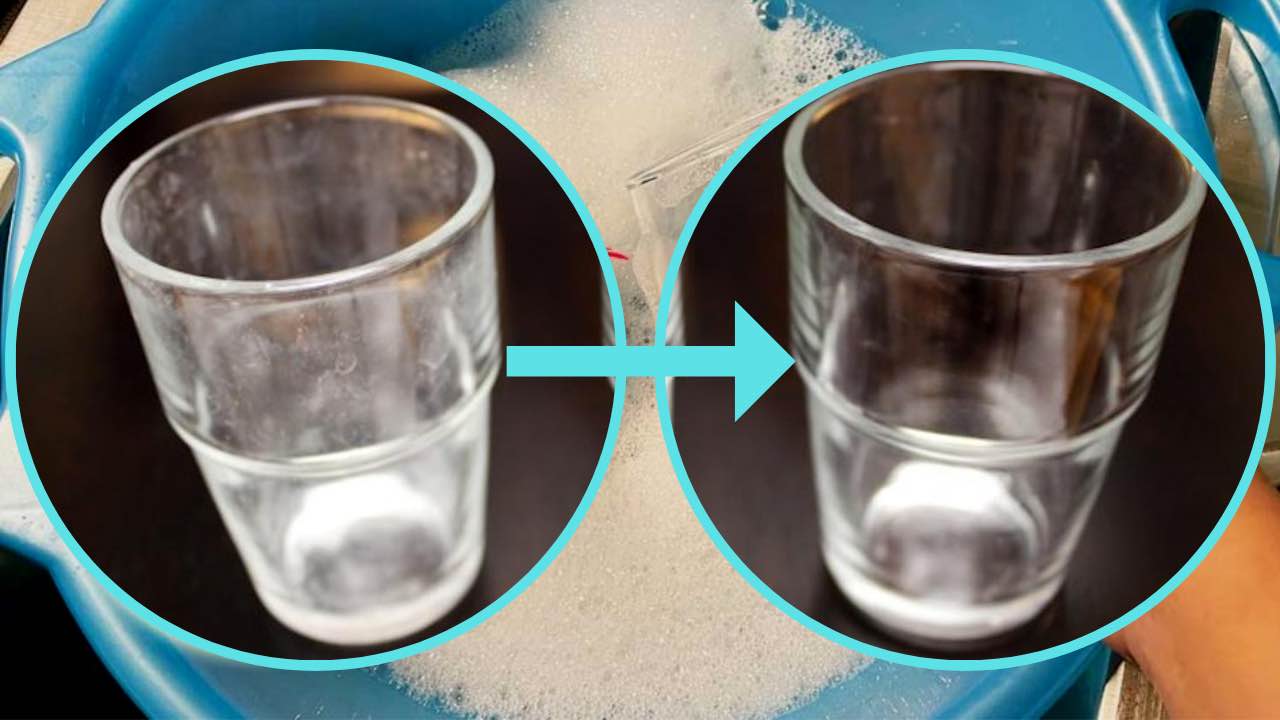 Vidrio opaco antes y después