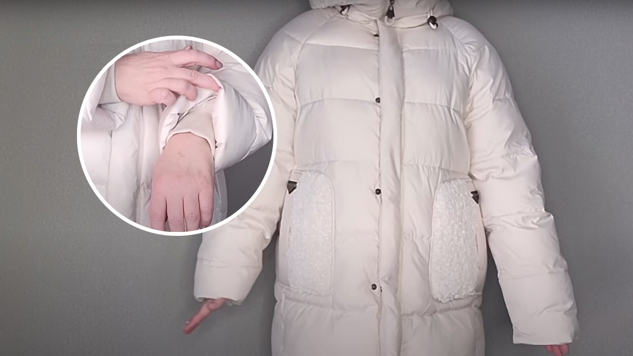 mangas de la chaqueta