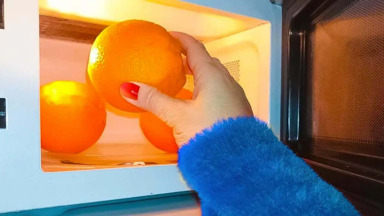 naranjas para microondas