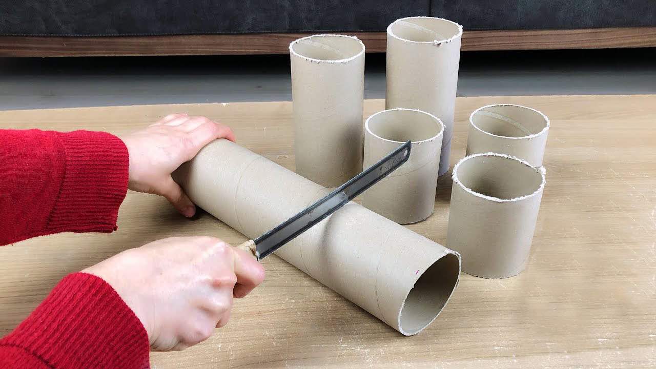 rollos de carton usados