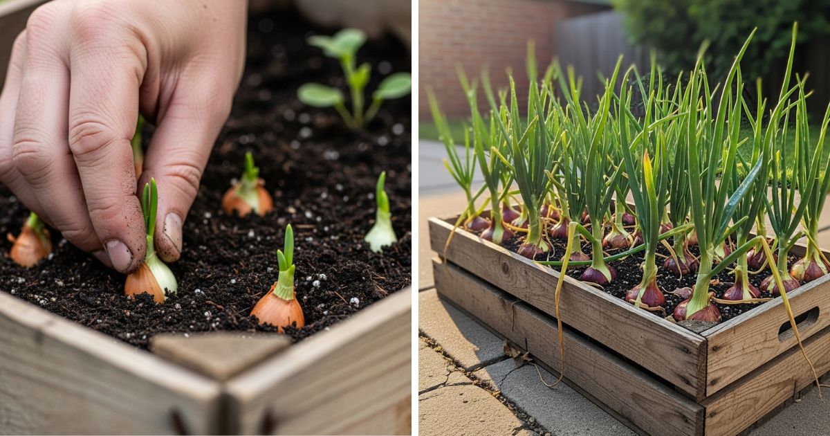 Turn Wooden Crates into Onion Gardens—Here’s How
