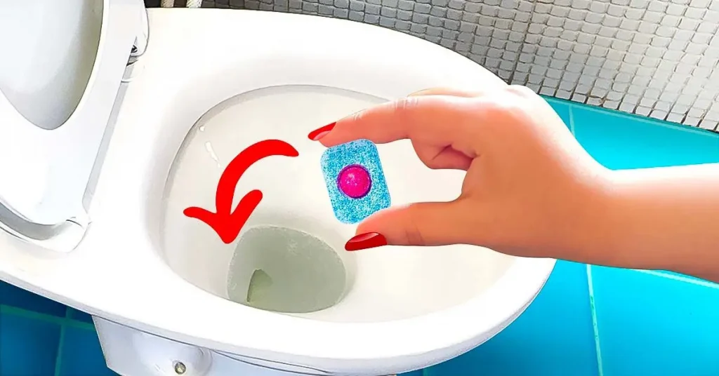Una pastilla lavavajillas es todo lo que necesitas para limpiar el baño: ¿cómo usarla? – Mis Consejos Jardinería
