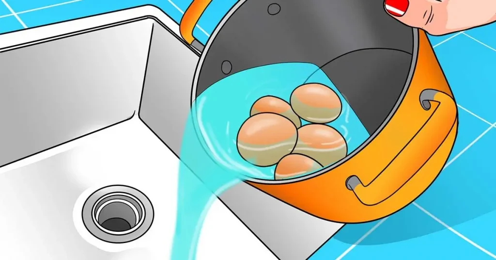 Verter agua de cocción de huevos en el fregadero es una mala idea: he aquí por qué – Mis Consejos Jardinería