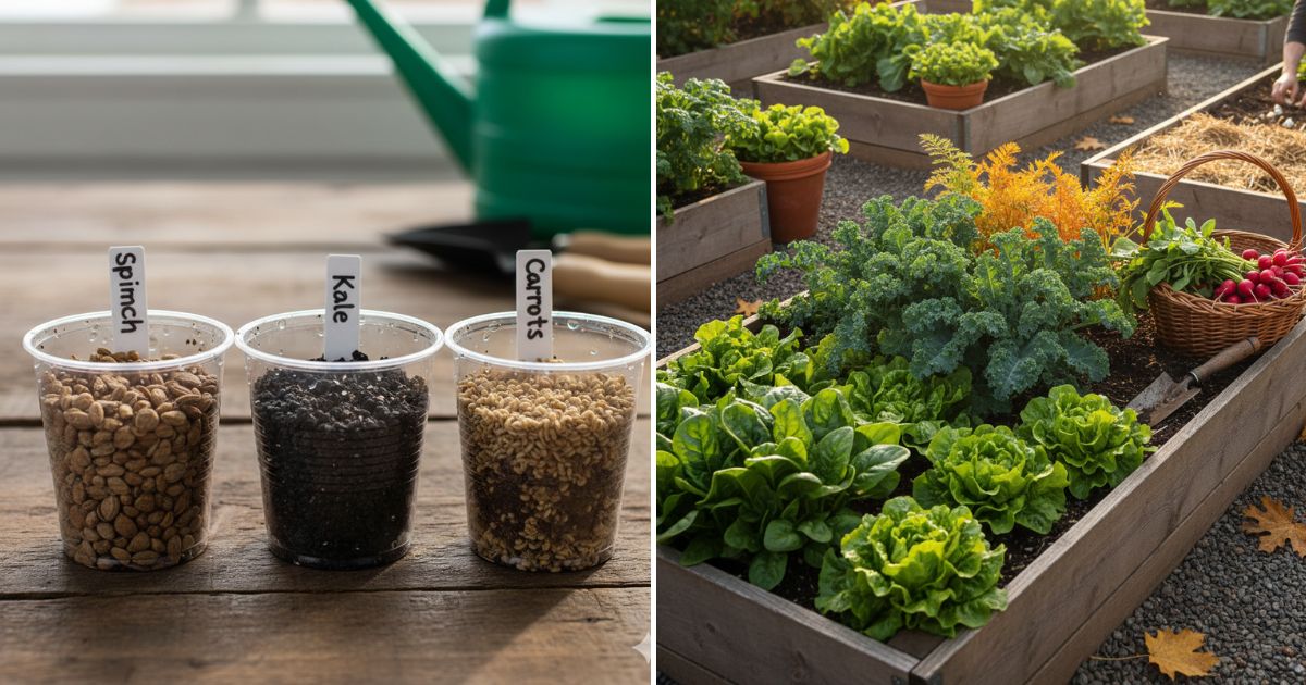 What to Plant in October for Fresh Fall Crops