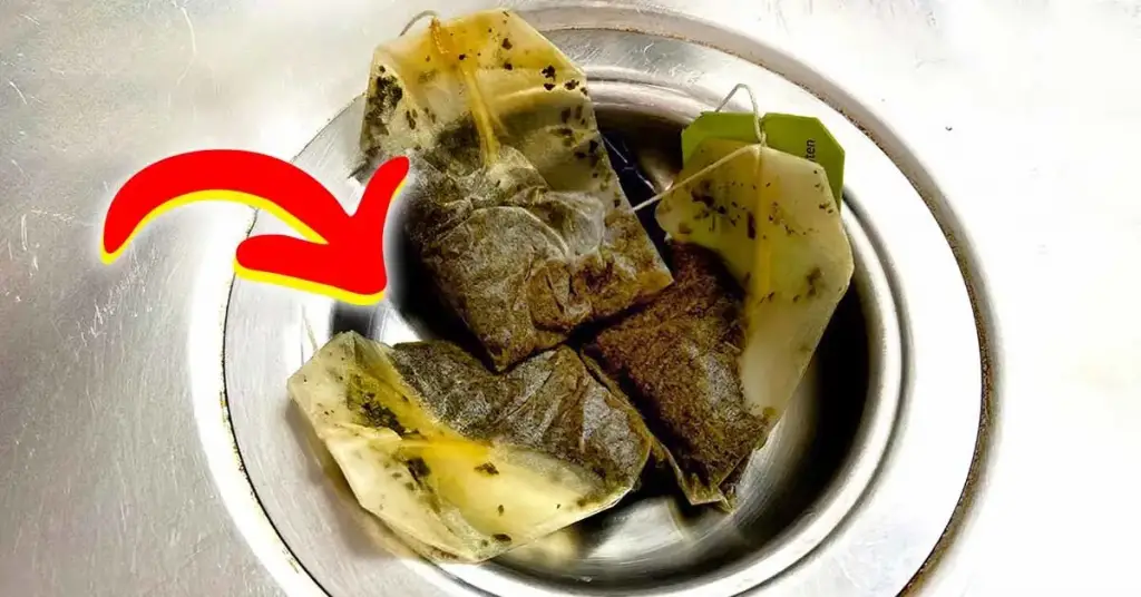 ¿Por qué es recomendable poner una bolsita de té en el fregadero antes de acostarse? El truco genial de las amas de casa astutas