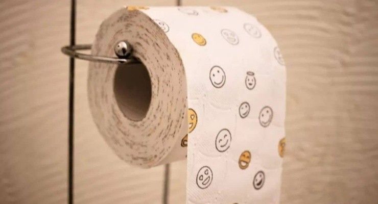 papel higienico con dibujos