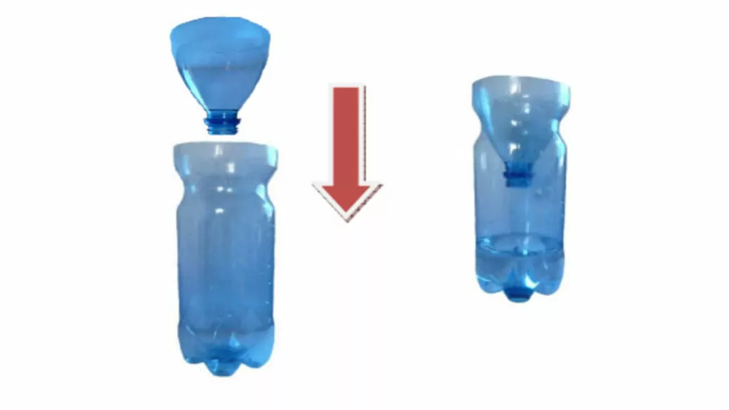 botella de plástico