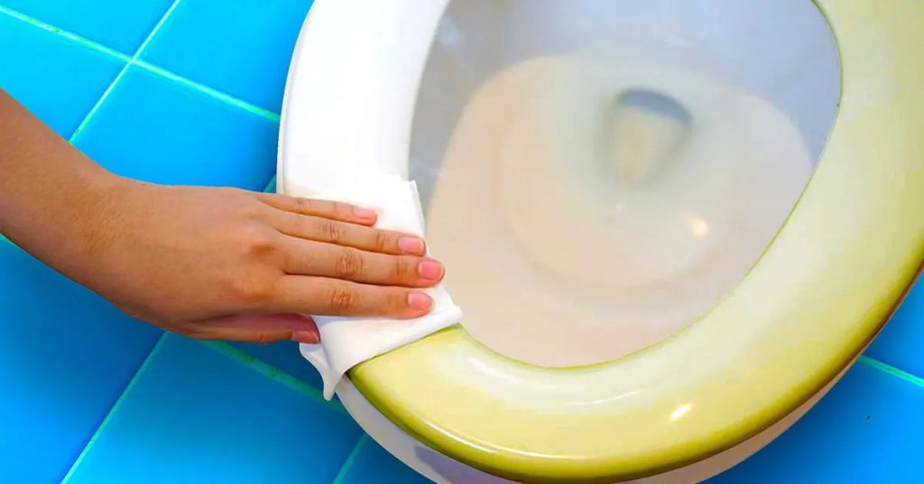 ¿Asiento del tazón amarillento? 2 ingredientes son suficientes para que quede blanco y brillante – Mis Consejos Jardinería