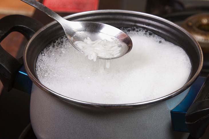 agua de arroz
