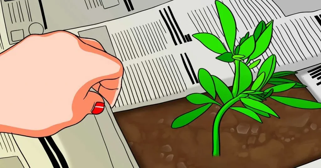 Pon papel de periódico en el suelo de tu jardín: te librarás rápidamente de este problema – Mis Consejos Jardinería