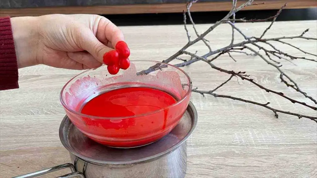 Una vela y una rama del árbol: en unos segundos se crea algo único – Mis Consejos Jardinería