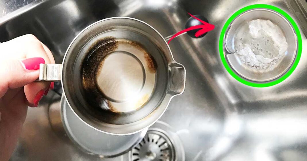 ollas limpias incrustadas